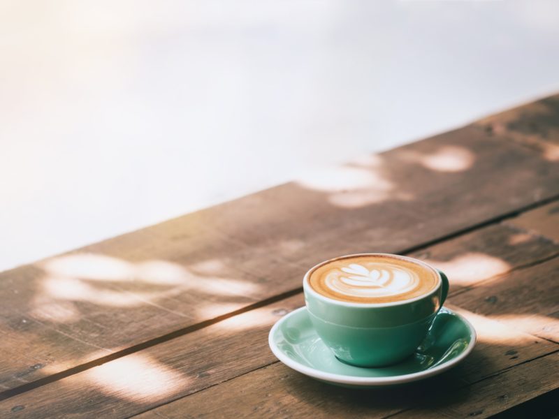 Mon café latté! Chaud et Froid